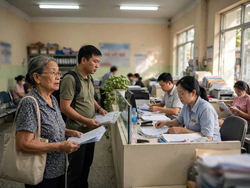 Ảnh minh họa: Bộ phận Tiếp nhận hồ sơ và Trả kết quả