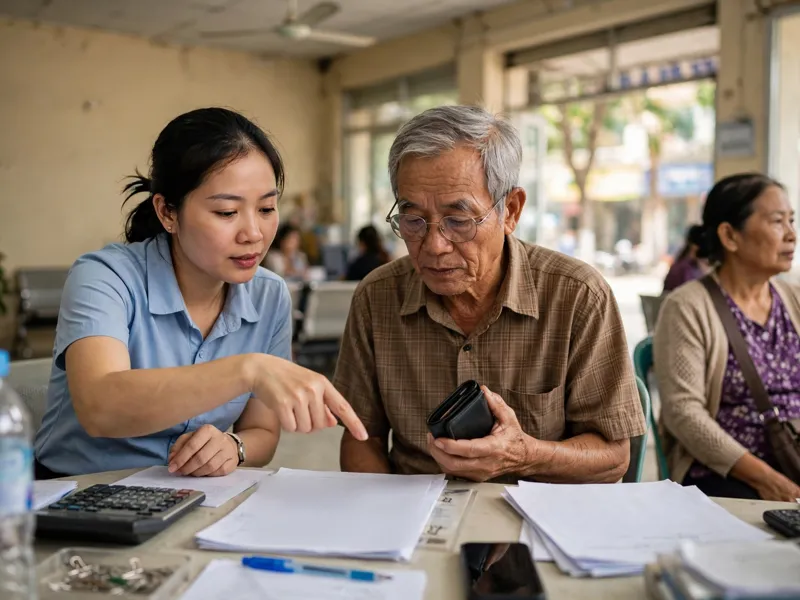 Ảnh minh họa: Hướng dẫn người hưởng mở tài khoản tại điểm chi trả