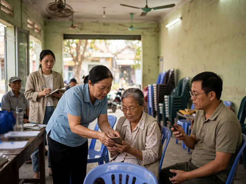Ảnh minh họa: Hướng dẫn cài đặt VssID tại Nhà văn hóa phường Lê Lợi