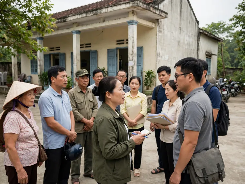 Ảnh minh họa: Lễ ra quân tại sân UBND xã Giả Hải